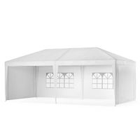 Pavillon Gonser LINU 6x3m weiss, neu OVP, 6 Seitenwände