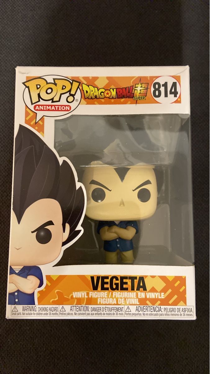 Funko Statuette: Funko Pop Dragon Ball Super Vegeta 814 – Usato da Plan-les-Ouates venduto da lim_7vq9