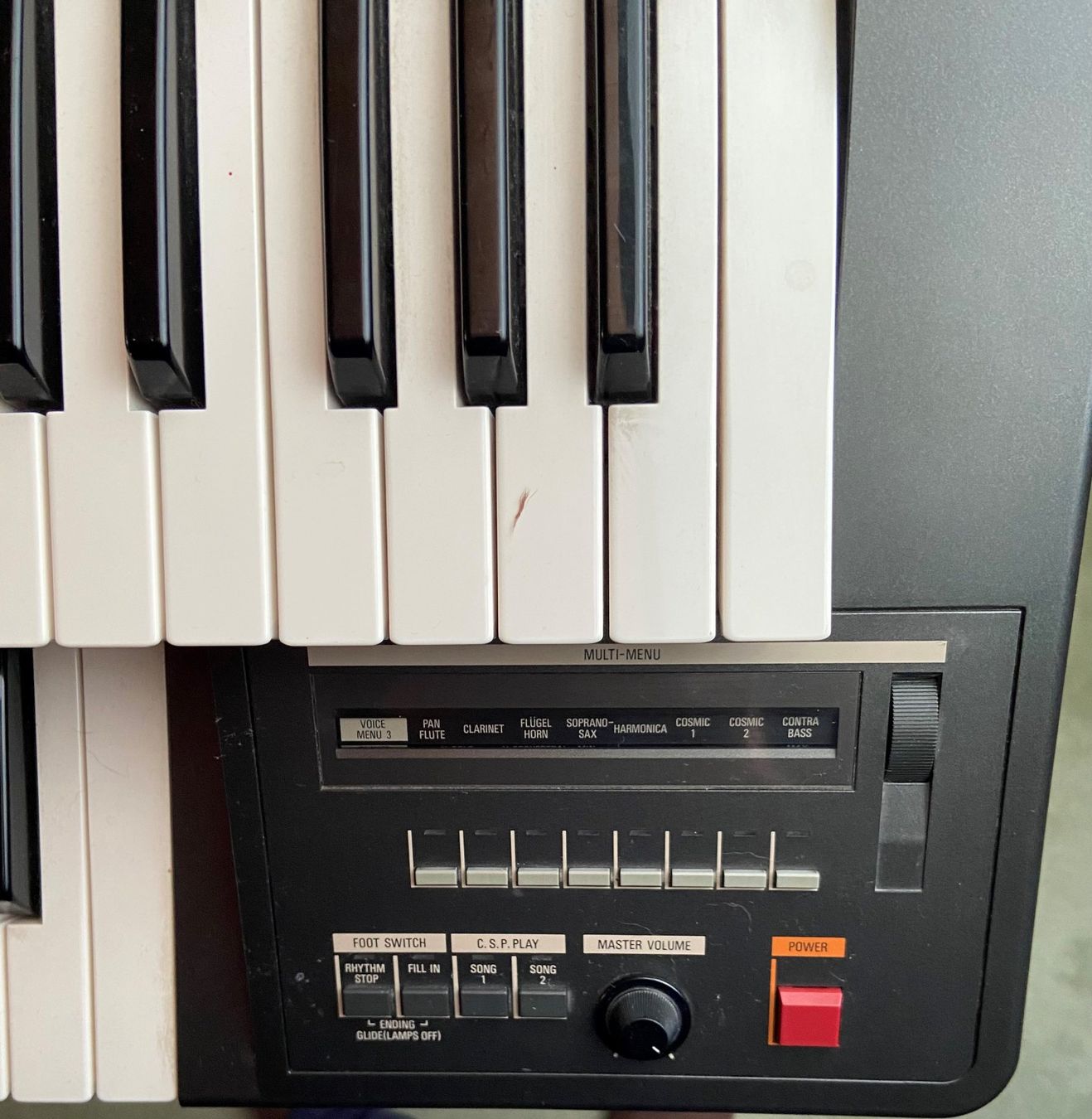 Yamaha Strumenti musicali: Orgue Yamaha Electone ME-50 – Usato da Bex venduto da petitcervin 2