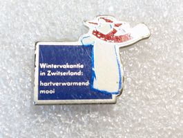 Ansteckpin 291: Wintervakantie in Zwitersland