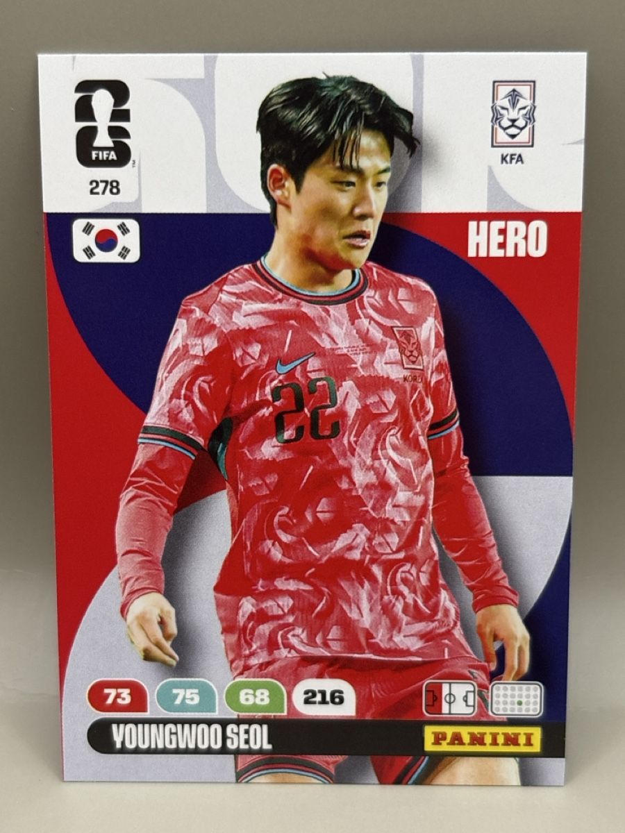 Panini Sammelbilder & Trading cards: Panini Adrenalyn XL - 278 - Youngwoo Seol – Neu (gemäss Beschreibung) aus Oberbuchsiten von Bananefrappe93