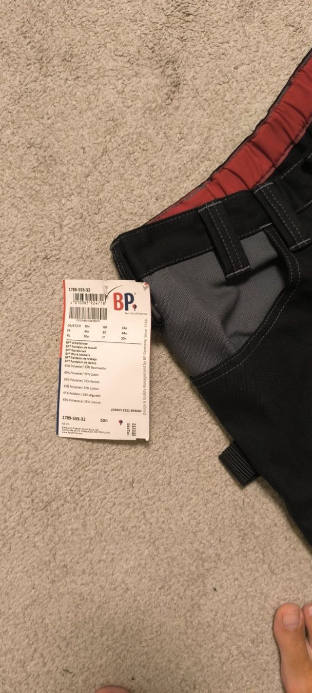 Pantaloni: Neu BP Arbeitshose / Bundhose Gr. 50 – Usato da Gams venduto da MissTraveller 3