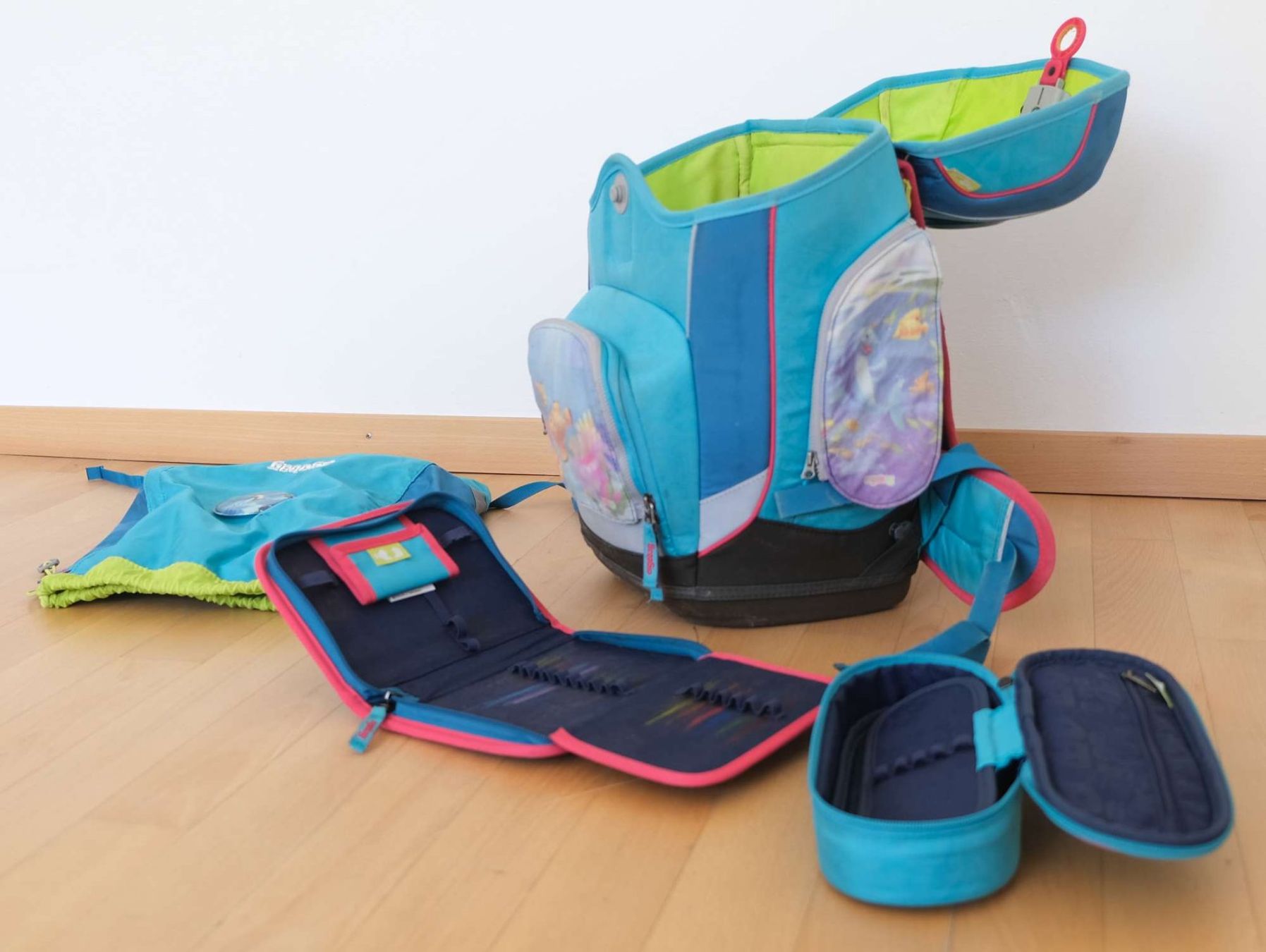 Ergobag Borse & Zaini: Ergobag Schulrucksack mit Turnbeutel und Etui – Usato da Stäfa venduto da cka_5r5z 2