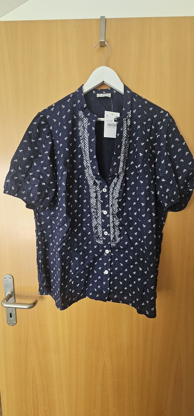 Camicette: Bluse Landhaus Mode, Gr. 48, NEU – Nuovo e nell'imballaggio originale da Arbon venduto da Flyaway8
