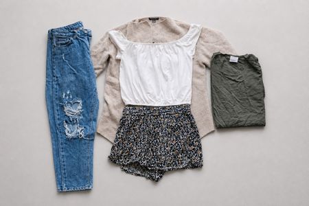 Kleiderpaket Damen Gr. S – 3x VERO MODA & addax Jeans