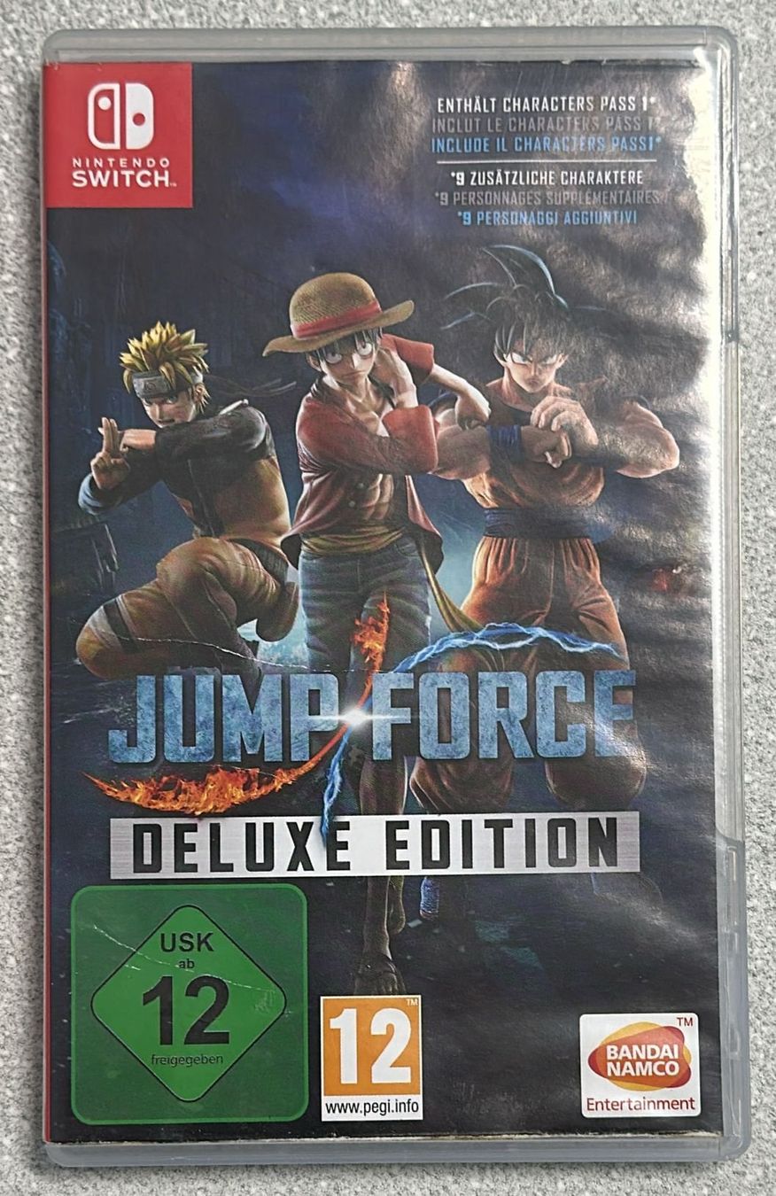 Nintendo Spiele: NINTENDO SWITCH JUMP FORCE DELUXE EDITION – Gebraucht aus Zürich von