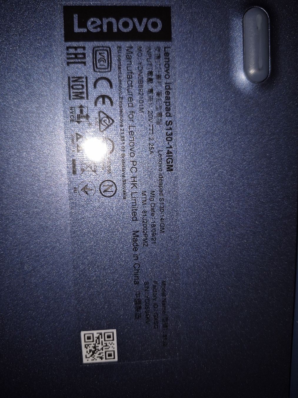 Lenovo Notebook:  Lenovo IdeaPad S130-14IGM – Usato da Kriens venduto da Miezi2 4
