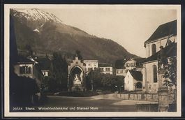 Stans, Winkelrieddenkmal und Stanser Hor