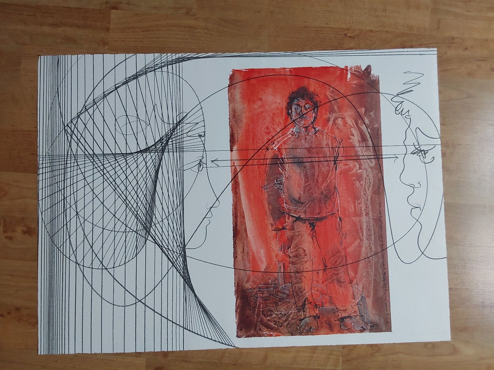 Grafica & Litografie: Erni Hans. Lithographie 45x63cm. – Usato da Steinach venduto da Chilli1957 4