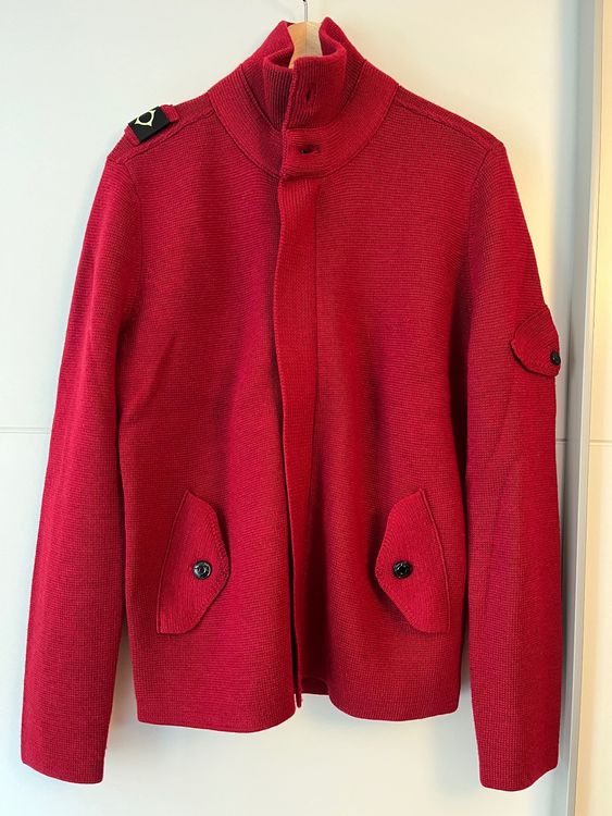 MA.strum Merino Strickjacke in S vom Stone Island Gründer Kaufen
