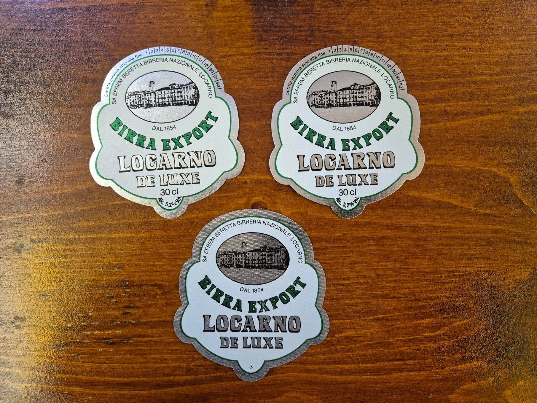 Bicchieri, Caraffe & Bottiglie: Bier Brauerei Locarno – Usato da St.Gallen venduto da Stocken64 1