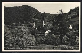 AK Reigoldswil, Kirche mit Reifenstein