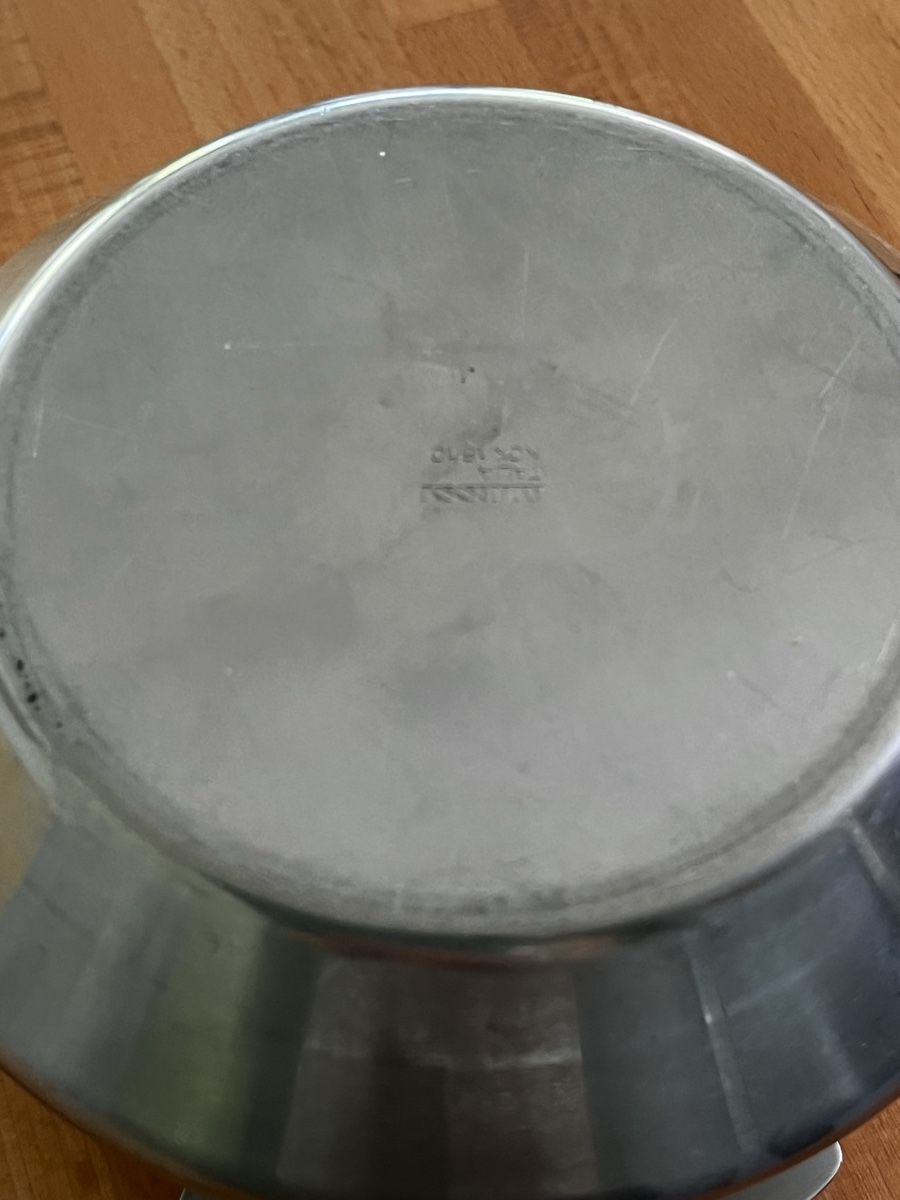 Alessi Zuccheriere: Alessi Edelstahl Zuckerdose – Usato da Brügg BE venduto da Ameisiant 2