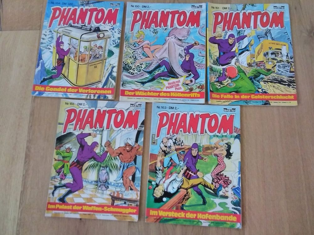 5 Phantom Comics | Kaufen auf Ricardo
