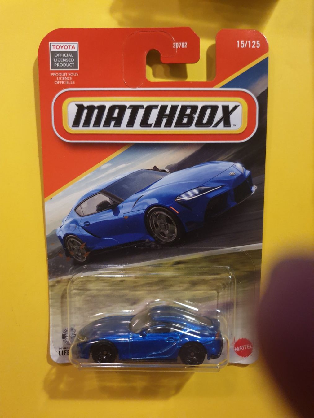 Matchbox Modellini d'auto: 3 x Matchbox 2023 TOYOTA GR SUPRA – Nuovo e nell'imballaggio originale da Oftringen venduto da Rotor 5