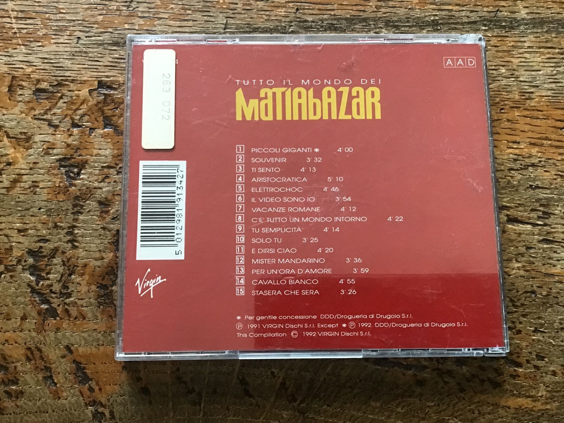 CDs: CD Matia Bazar – Gebraucht aus Fully von Ruby97 2