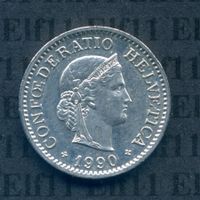 CHF___0.10 1990 -stgl 10 Rappen