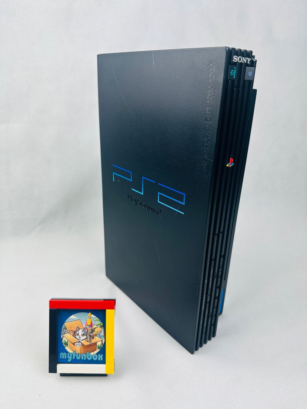 Sony Konsolen: PS2 Konsole FAT Kabel + Controller + Memory Card + 19 Spiele – Gebraucht aus Kappel SO von MyFunBox 1