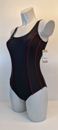 Badehose Damen 36B Lahco Basic Black Red / Rabatt 50% - 70%!