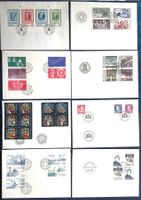 1982 - 1983 / Schweden Div. FDC ( 8 Stk.)