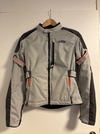 KTM Motorradjacke Damen Grösse M grau, TOP Zustand (wie neu)