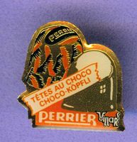 PERRIER   Choco-Köpfli