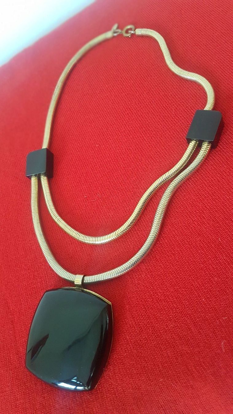 Ketten: Magnifique collier Lanvin années 60 – Gebraucht aus Goumoens-le-Jux von Zazu18