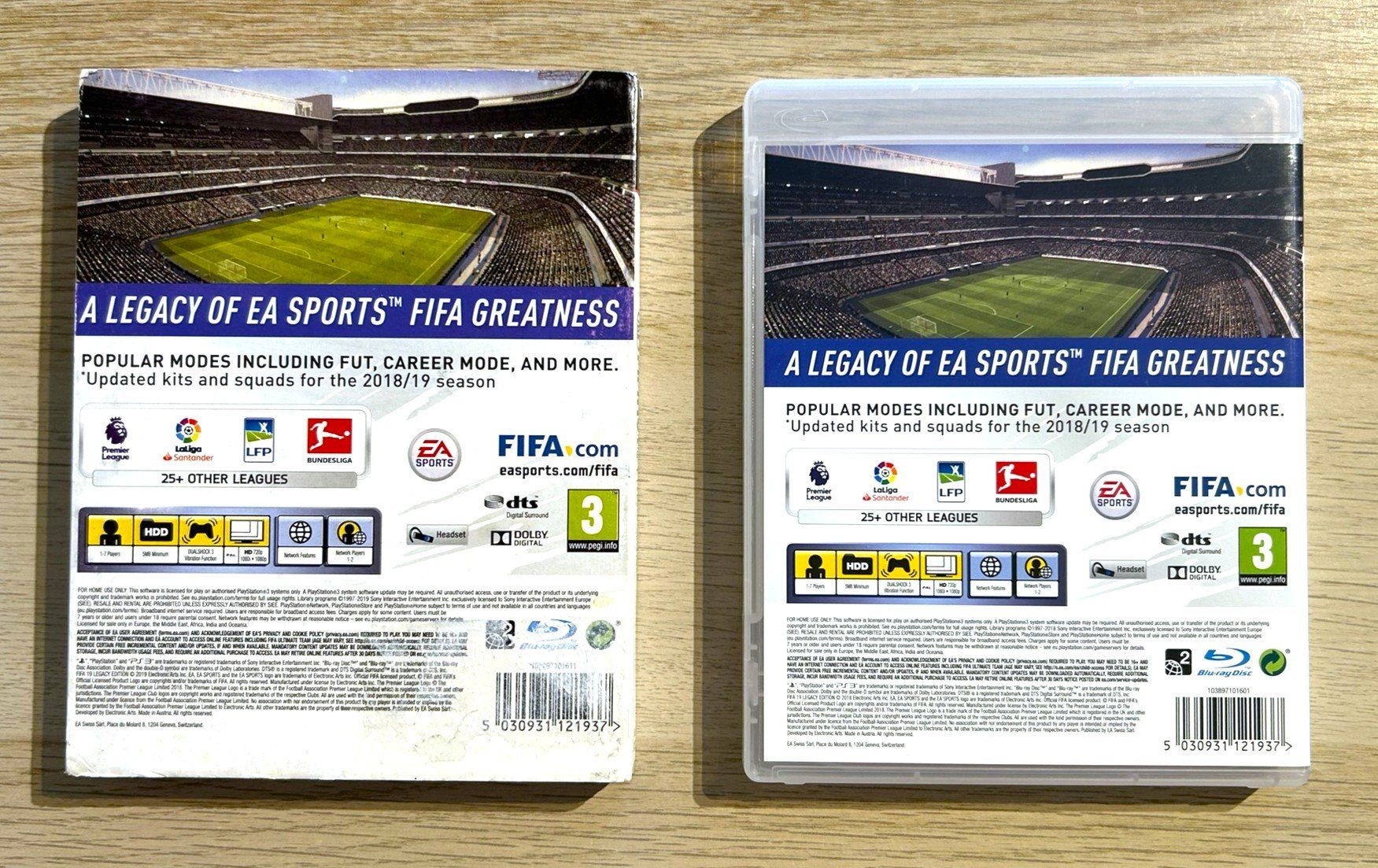 Sony Giochi: FIFA 19 Legacy Edition PS3 – Usato da St. Gallen venduto da Alpine.Arcade 1