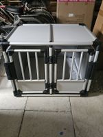 Hundetransportbox Trixie Alu doppelt mit 2 Türen