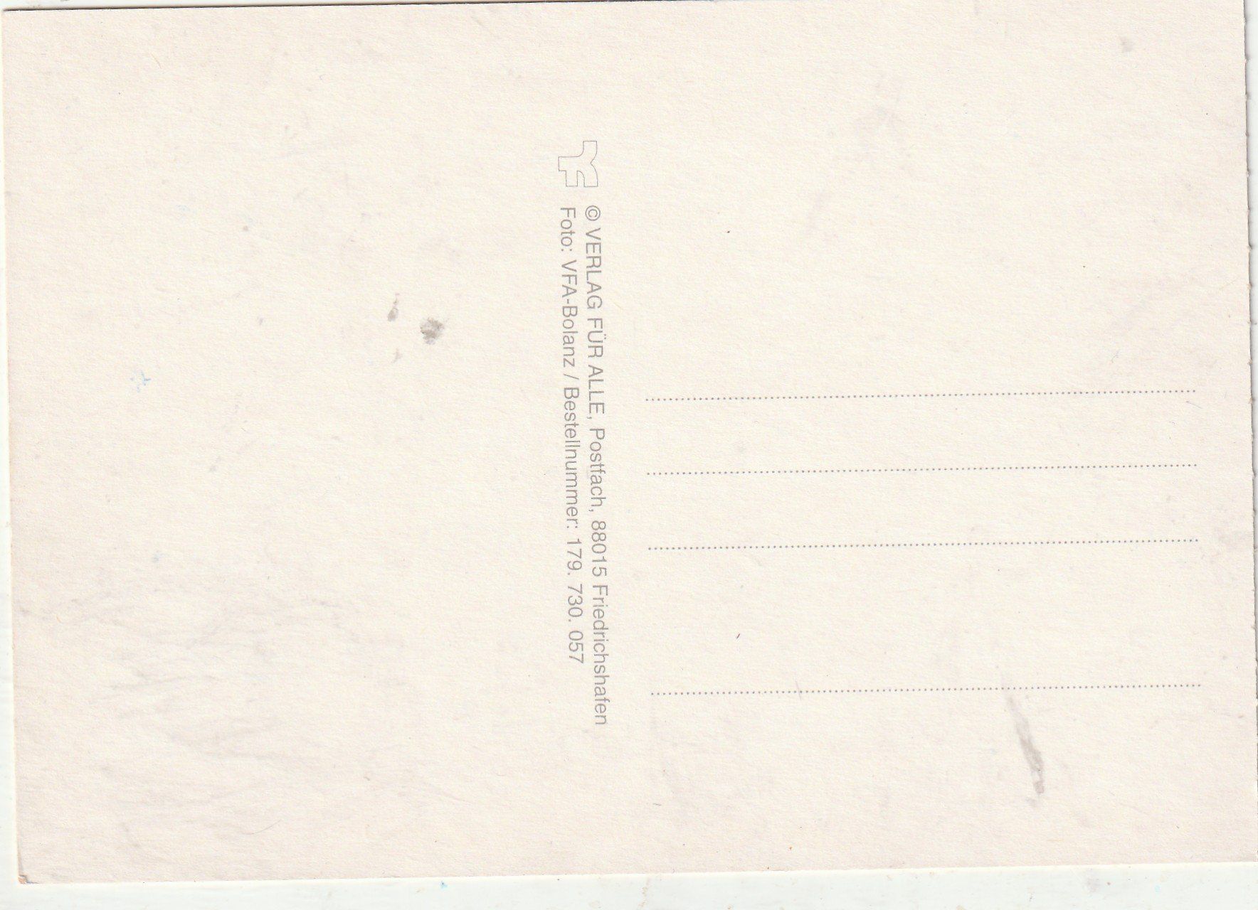 Cartes postales: Blumenkarte – D'occasion à Lumbrein par made02 1