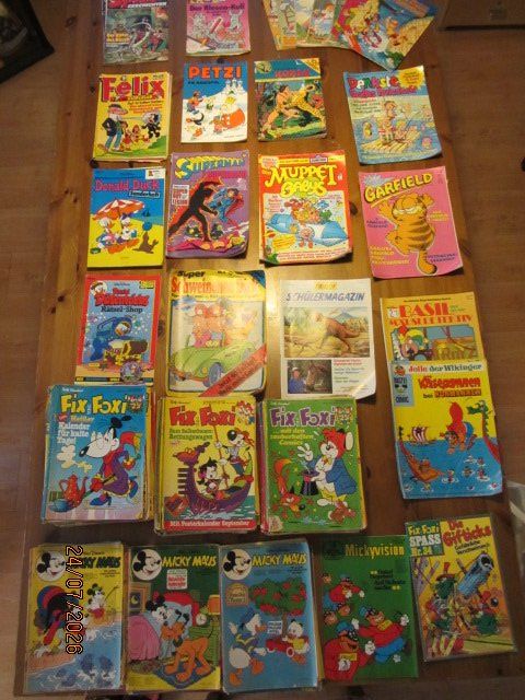 Fumetti: Comic Sammlung Micky Maus, Fix+Foxy usw. aus den 70er Jahren – Usato da schönenwerd venduto da kusi027 1