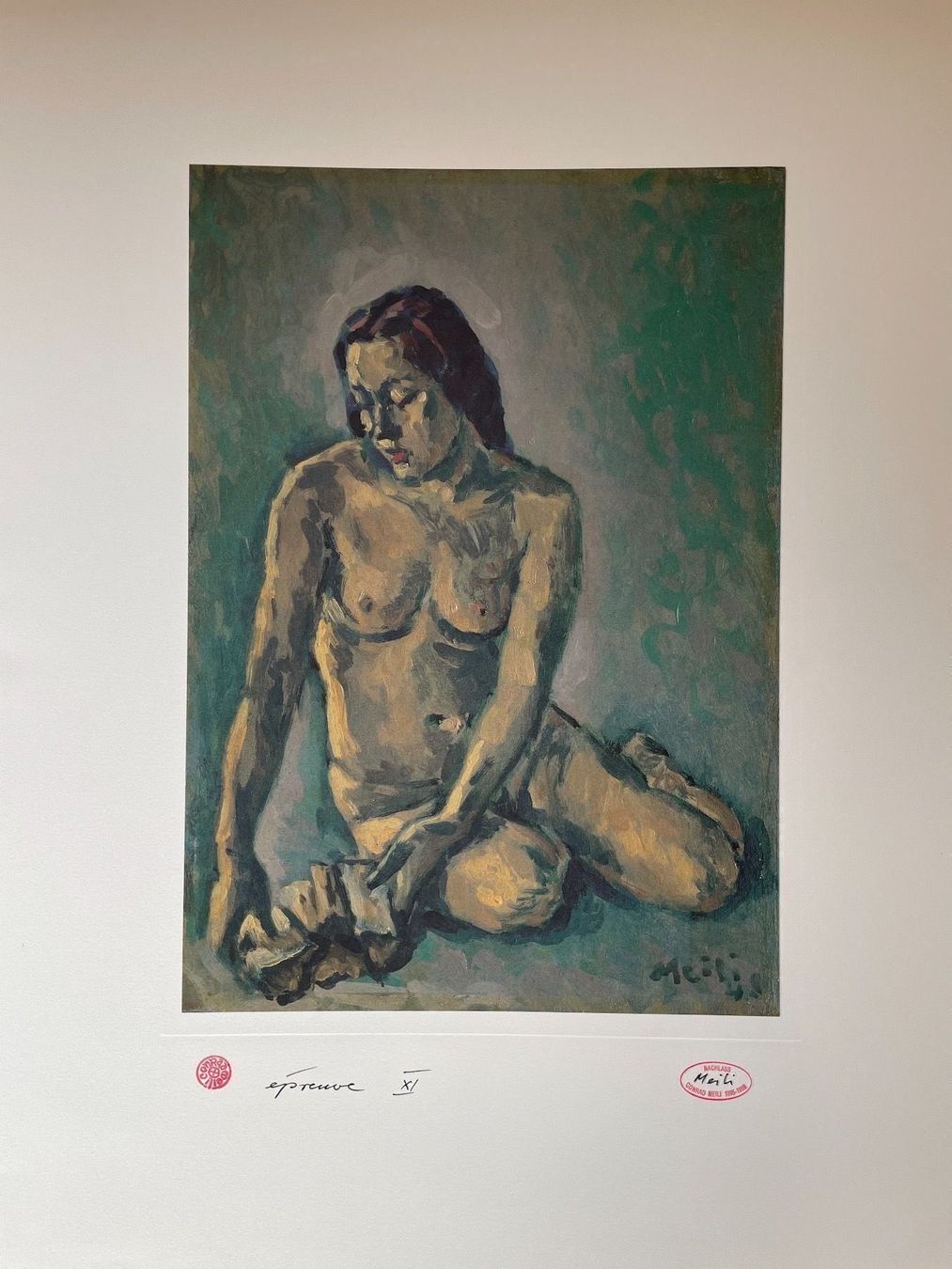 Grafica & Litografie: Original Litho Nachlass Conrad Meili – Usato da Balgach venduto da anne_58
