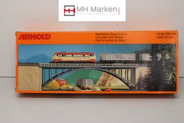 Arnold 6280 Bausatz Stahlbeton-Bogenbrücke 1:160 Spur N Bau