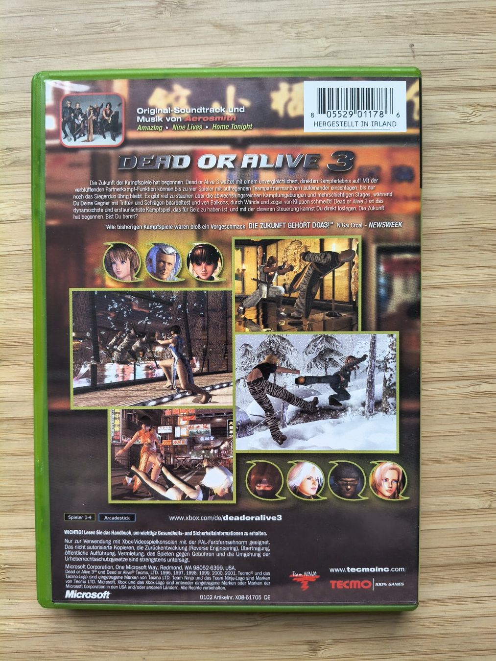 Spiele: Dead or Alive 3 (XBox) – Gebraucht aus Riedholz von ste_96cd 1