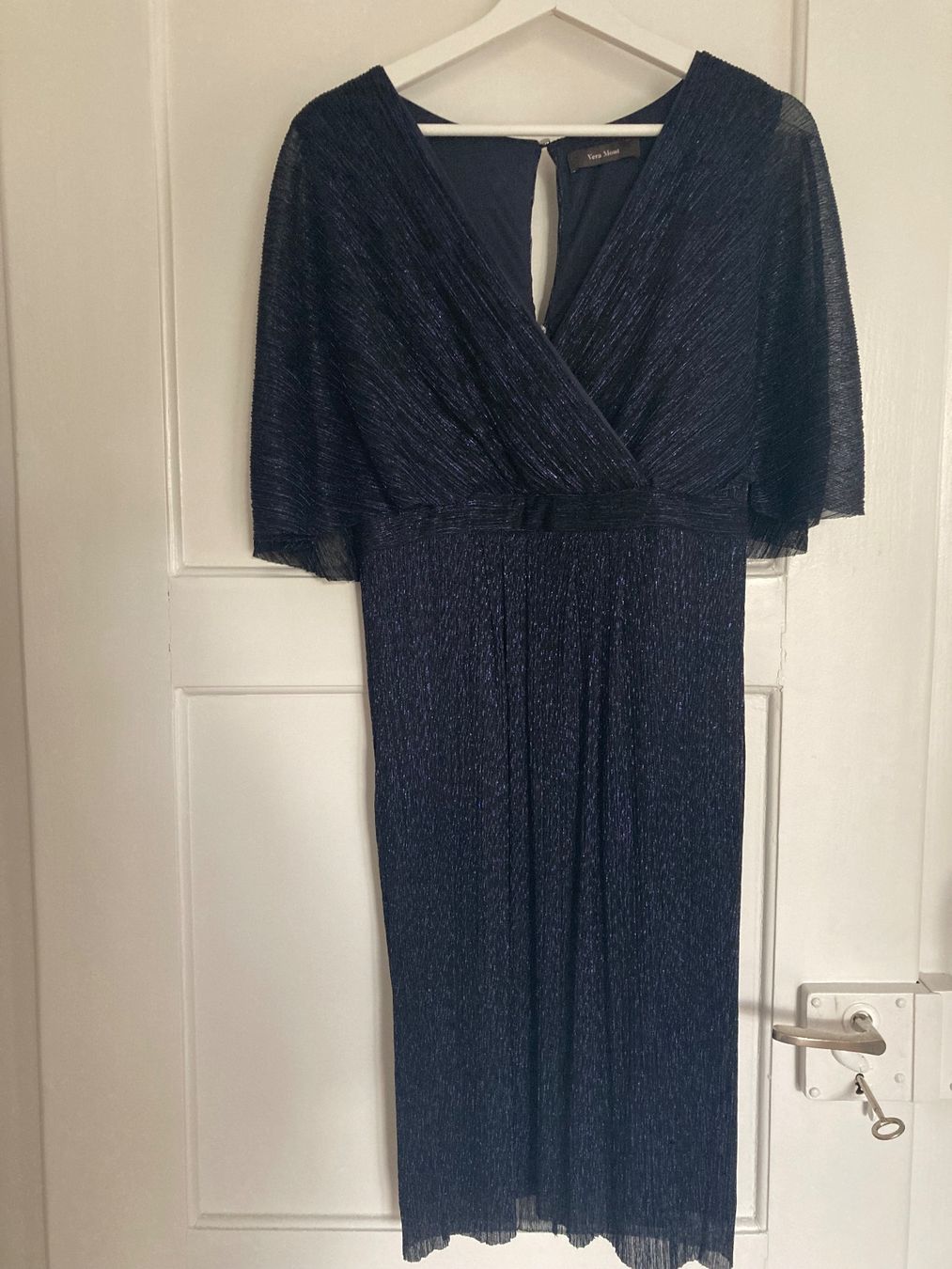 Kleider: Vera Mont Kleid, Grösse 38, dunkelblau – Neu (gemäss Beschreibung) aus Bern von Martina24
