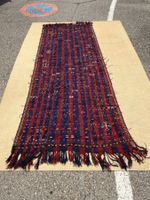 Shahsavan antiker Kilim Sumak 260x111cm Sammlerstück sauber