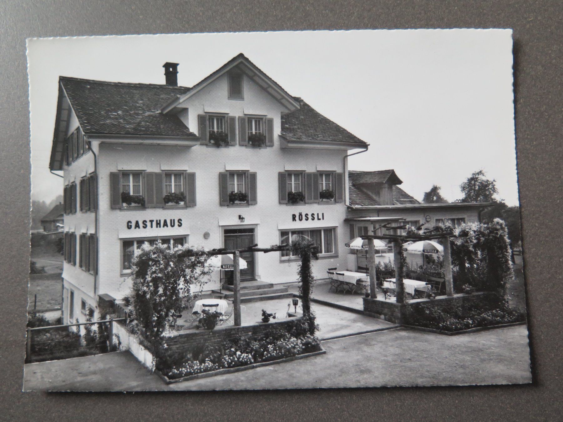 Ansichtskarten: SATTEL - GASTHAUS RÖSSLI – Gebraucht aus Wittenbach von lipasal