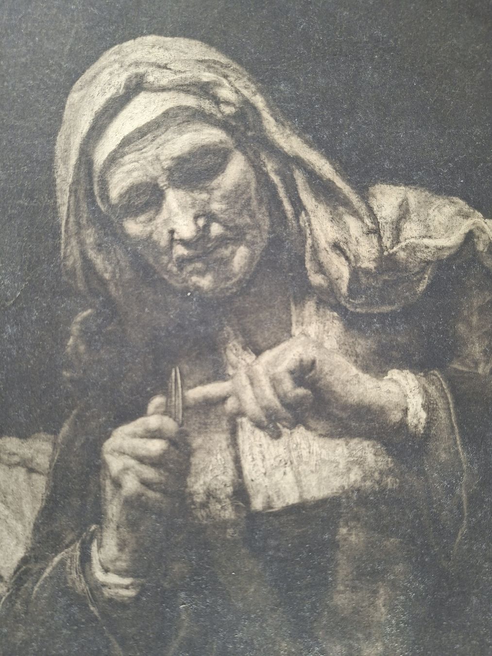 Incisioni: Sehr alter, grosser Stich – Usato da Grindelwald venduto da carro5 1