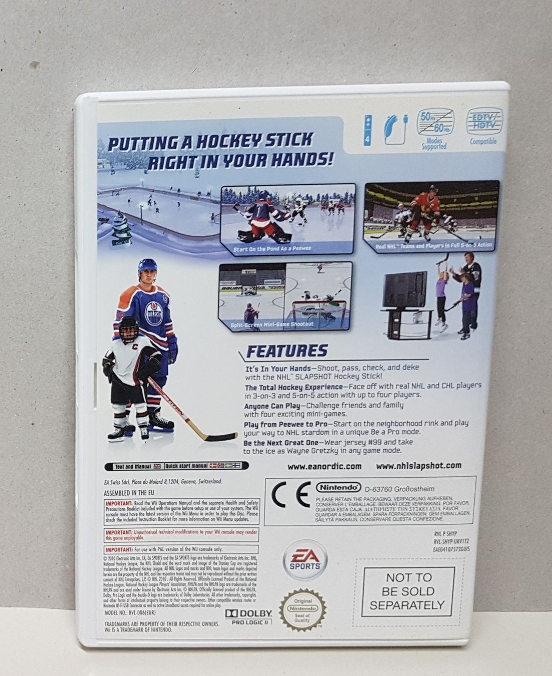 Nintendo Giochi: NHL Slapshot  Wii – Usato da Schüpfheim venduto da Games_Spielkonsolen 2
