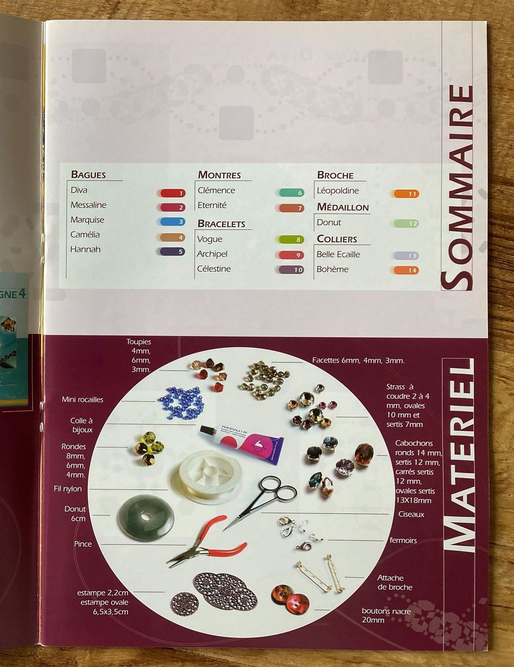 Libri: Livre Cristaligne 5 / Buch Kreation Schmuck Perlen – Nuovo e nell'imballaggio originale da Goumoens-la-Ville venduto da brandonv 1