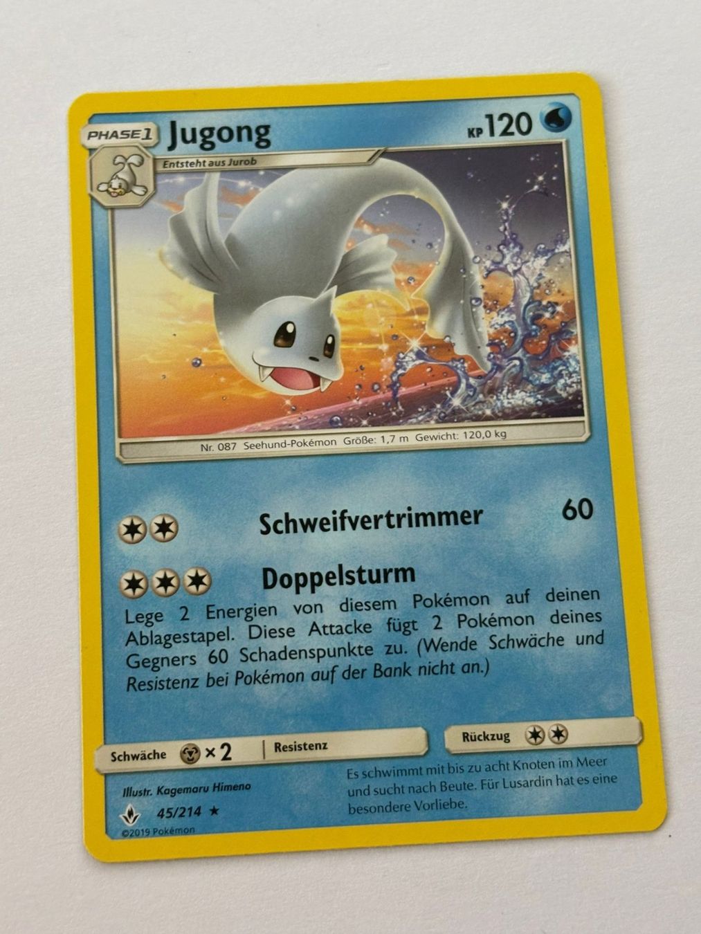 Pokémon Carte collezionabili: Jugong 45/214 – Usato da Herisau venduto da Seyashop_2
