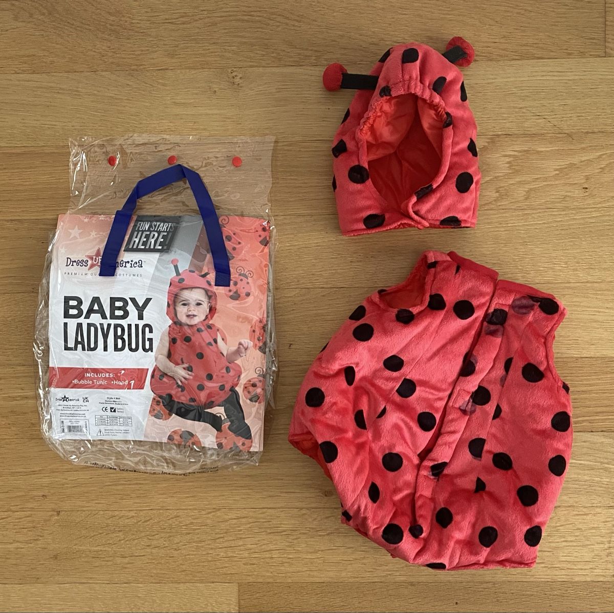 Costumi: Kostüm Marienkäfer Gr. 0-6 Monate – Usato da Cham venduto da amiechen