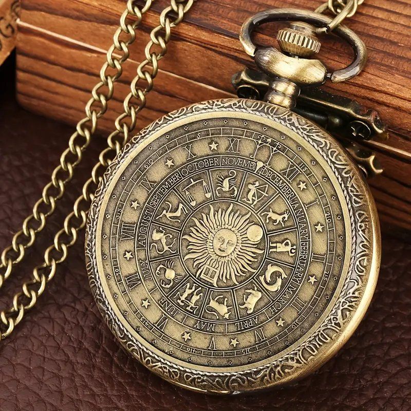 Uhren: Sternzeichen Taschenuhr Neu – Neu (gemäss Beschreibung) aus basel von Vulcanus 1