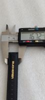 Bucherer  echt Leder Uhrenarmband, 16.7mm Anstoss