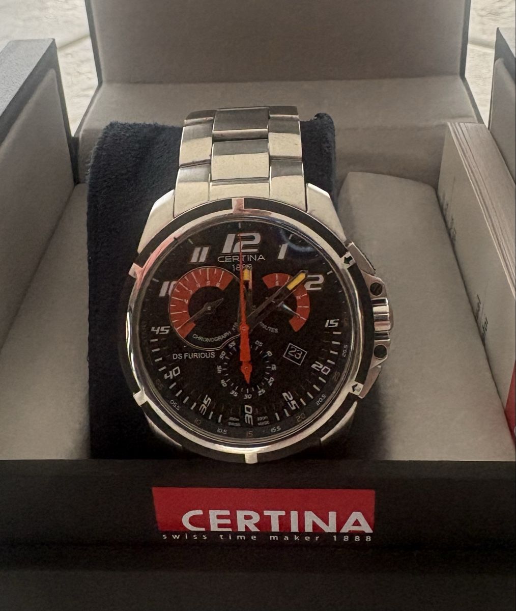 Certina Orologi: CERTINA DS Furious Chronograph – Nuovo e nell'imballaggio originale da Steffisburg venduto da LollipopRM69