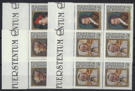 FL 4er-Blockserie Gemälde 1981 **