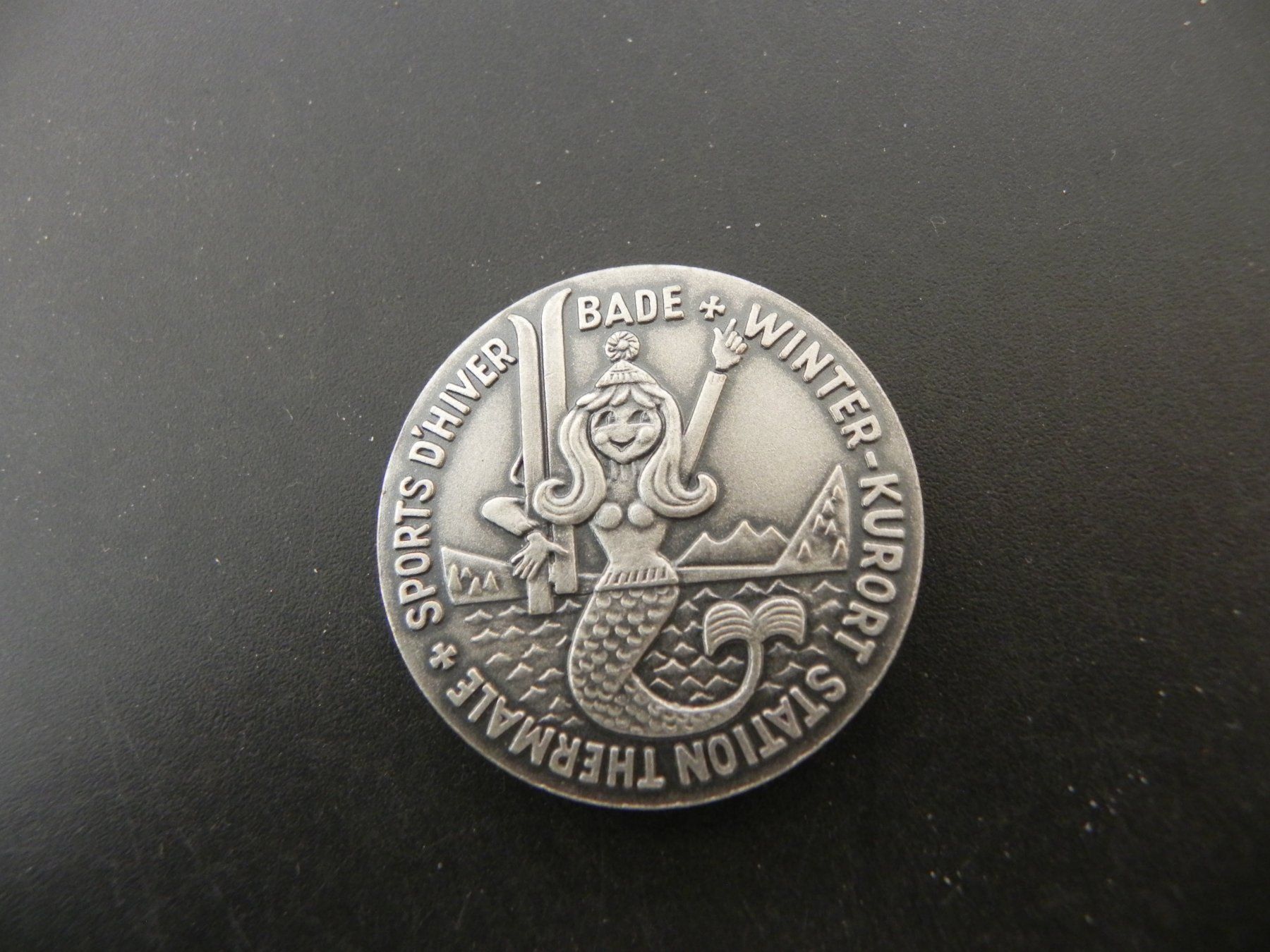 Medaillen: Medaille Kurort Leukerbad – Gebraucht aus Biel/Bienne von Gogolozi