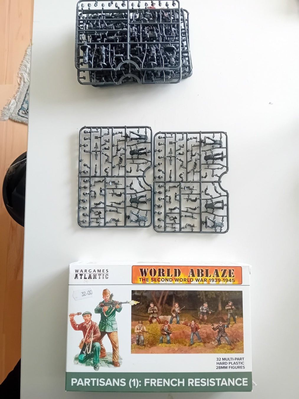 Kit di modellismo & Modellini statici: Wargames Atlantic WW2 French Partisans – Usato da Rodels venduto da eli_g8n7 1