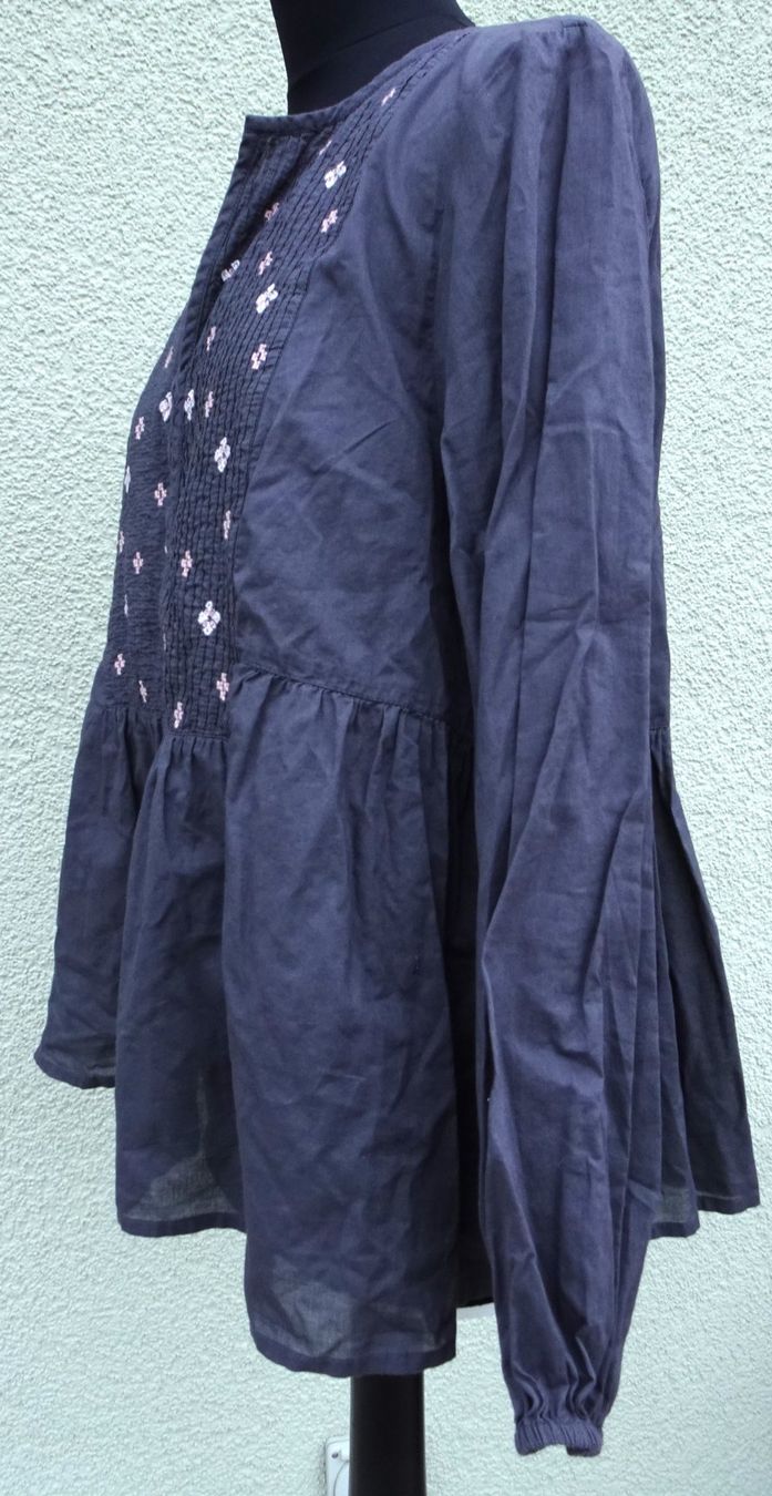 Odd Molly Camicette: Odd Molly Bluse grau rosa Gr 3 40 – Usato da Winterthur venduto da blumeblau77 3