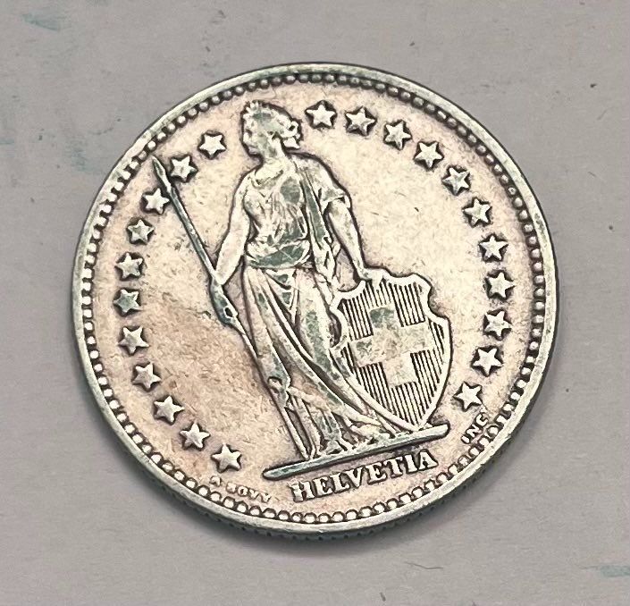 Tutti le monete: 2 Franken 1922 – Usato da Herrliberg venduto da Onlinehero 1